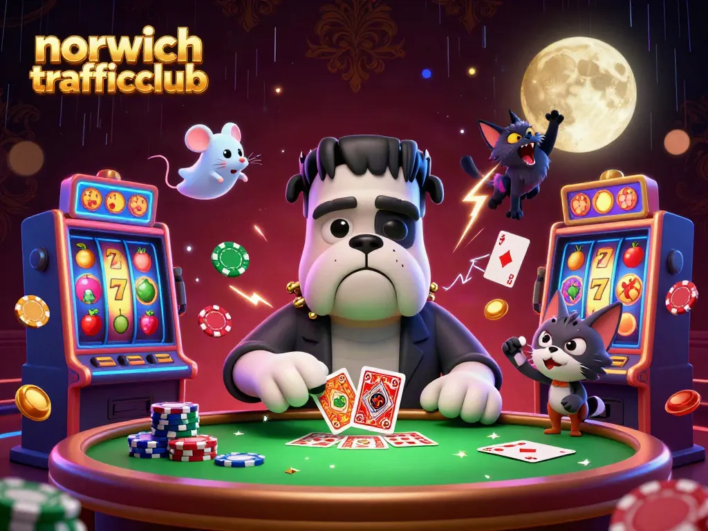 Experience thrilling gameplay at the norwichtrafficclub casino with colorful slot machines and unique characters.