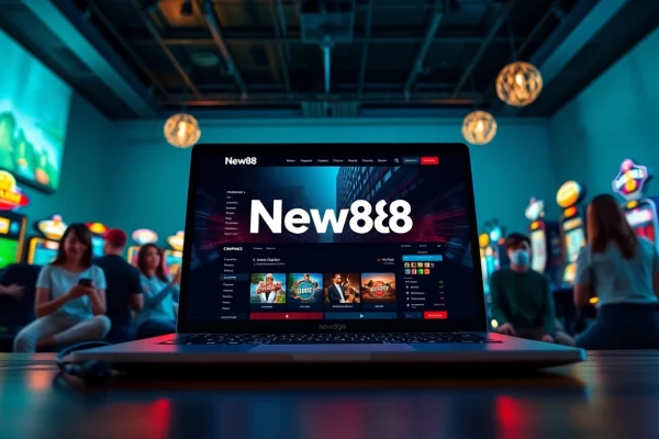 Engaging online gaming scene showcasing new88go.com interactive betting platform