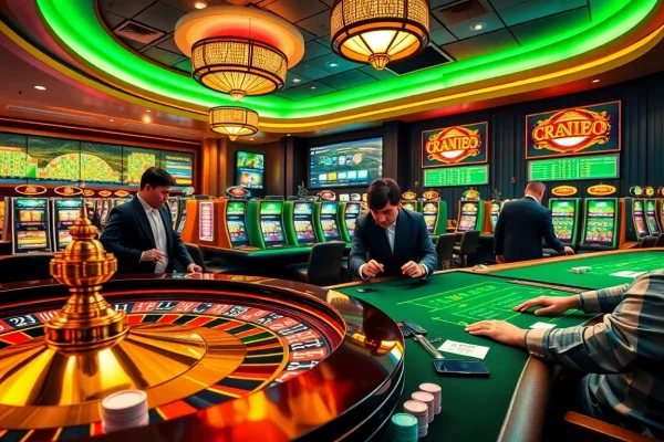 Experience the thrill of betting with uk88 nhà cái uy tín in a vibrant casino setting.