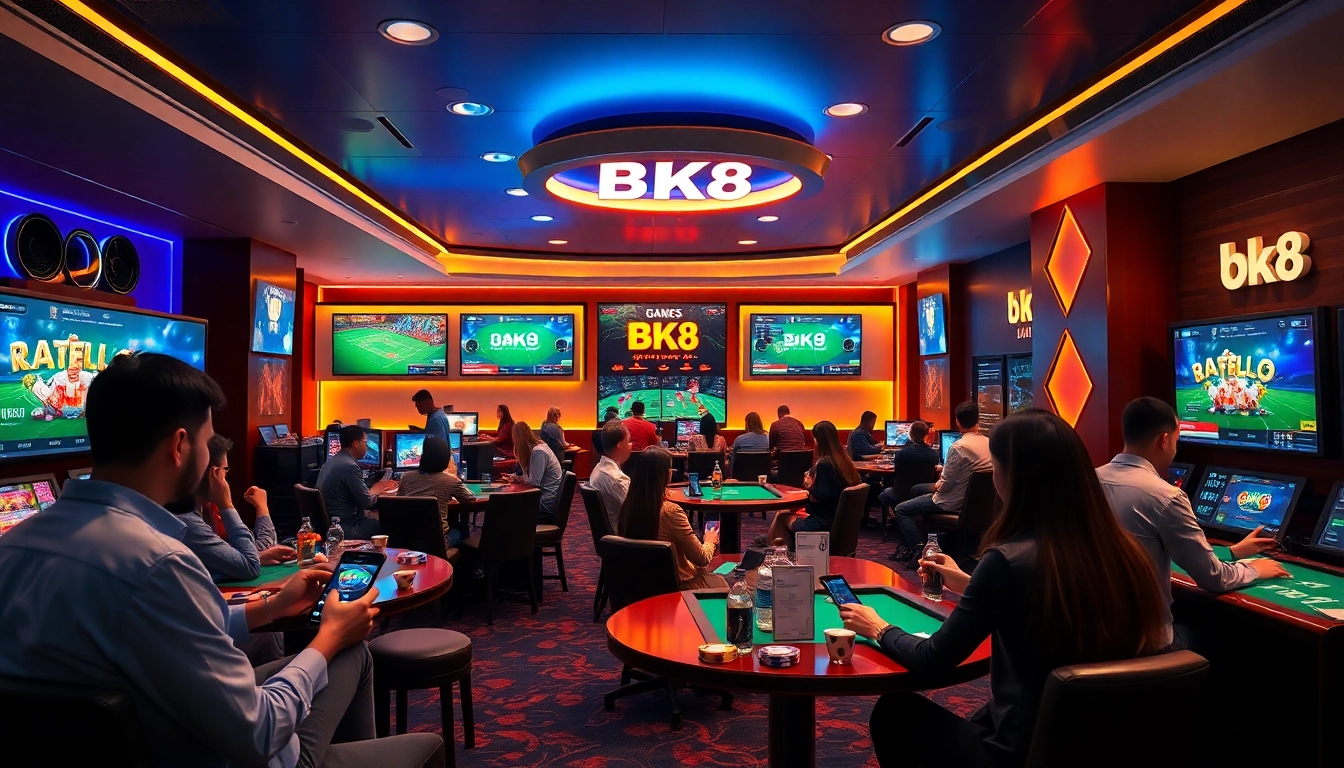 Experience the vibrant online gaming environment of BK860S, showcasing diverse players engaged in thrilling casino and sports betting activities.
