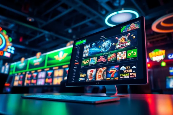 Exciting online gambling scene showcasing hello88win.live interface with vibrant casino games.