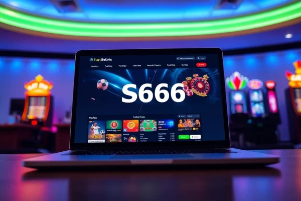 S666.nyc online betting platform interface showcasing modern design and user-friendly experience.