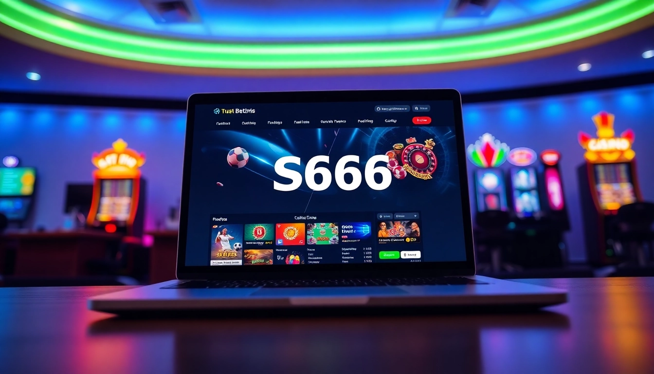 S666.nyc online betting platform interface showcasing modern design and user-friendly experience.