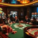 Experience the exhilarating uu88 casino atmosphere with vibrant poker chips and elegant card gameplay.