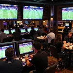 Bl555 sports betting lounge with exciting atmosphere and live sports displays