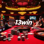 Exciting online gambling action at 13win with vibrant tables and thrilling gameplay.