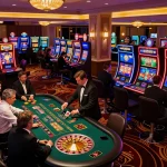 Experience the excitement of gameplay at 789WIN's vibrant casino floor filled with roulette, blackjack, and slots.