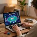 Engaging gameplay on 68gamebaivn showcasing poker interface for responsible online gambling