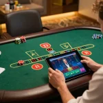 Play blackjack on 13win with vibrant online casino gaming experience and engaging tablet interface.