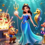 Experience the excitement of sunwin with dynamic slots, golden coins, and brilliant casino lights.
