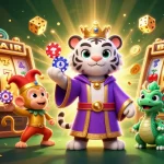 Experience the lively world of FB88 with dynamic poker chip juggling and bursting jackpots.