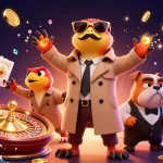 Nhatvip brings thrilling excitement with raptors sneaking into a VIP casino lounge