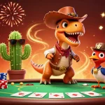 Experience thrilling gameplay at SKY88 with dynamic casino action and colorful characters.