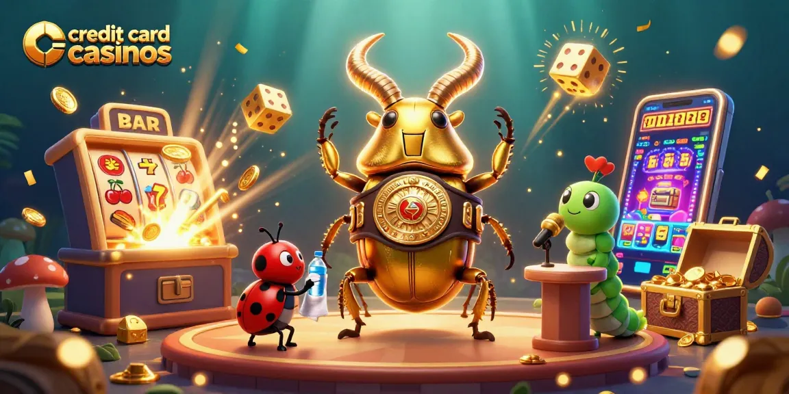 Engage in thrilling gameplay at credit card casinos with dynamic characters and jackpot symbols.
