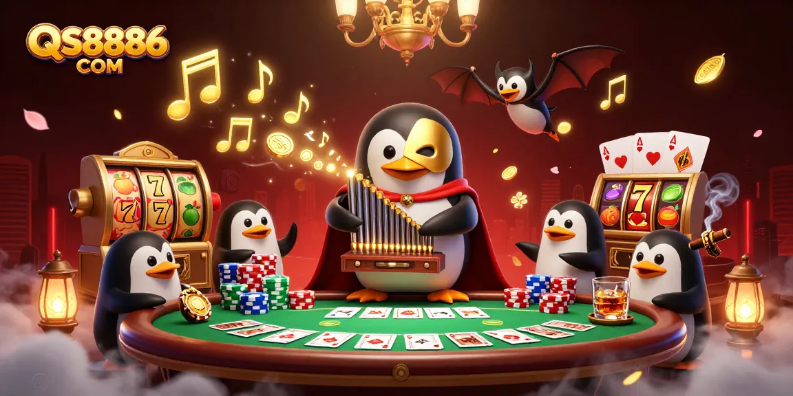 Experience thrilling gameplay at QS8886 COM with a vibrant 3D casino scene full of excitement.