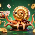 Spin to win at rajazeus 888 with this vibrant casino-themed 3D illustration showcasing fun gaming elements.